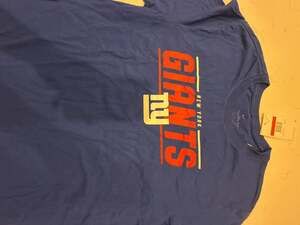 Nike New York Giants The Nike Tee Blue Graphic T-Shirt